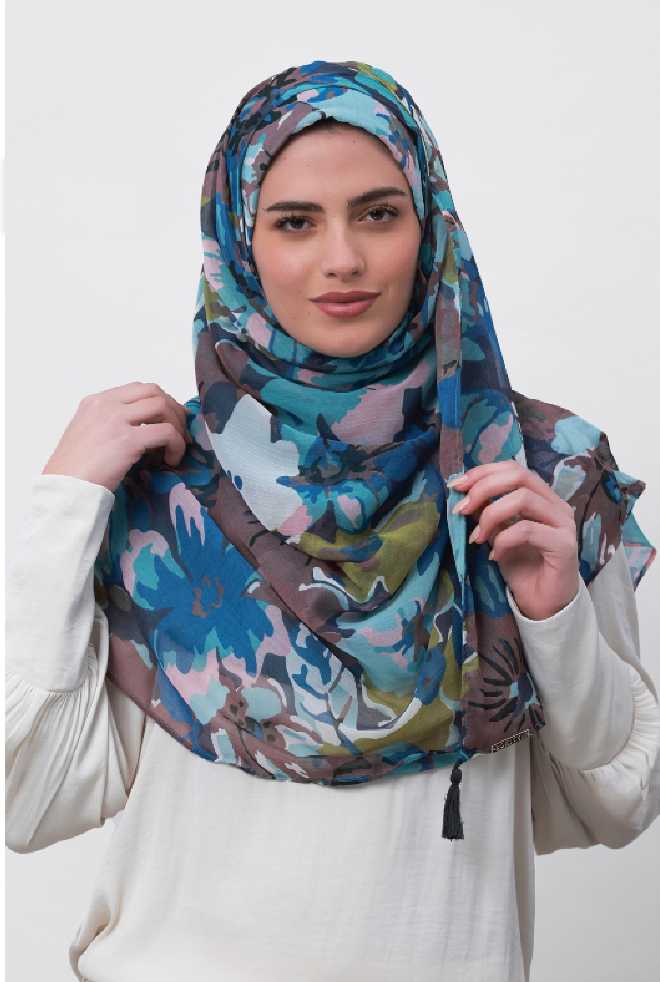 Faith - Printed Crinkled Chiffon
