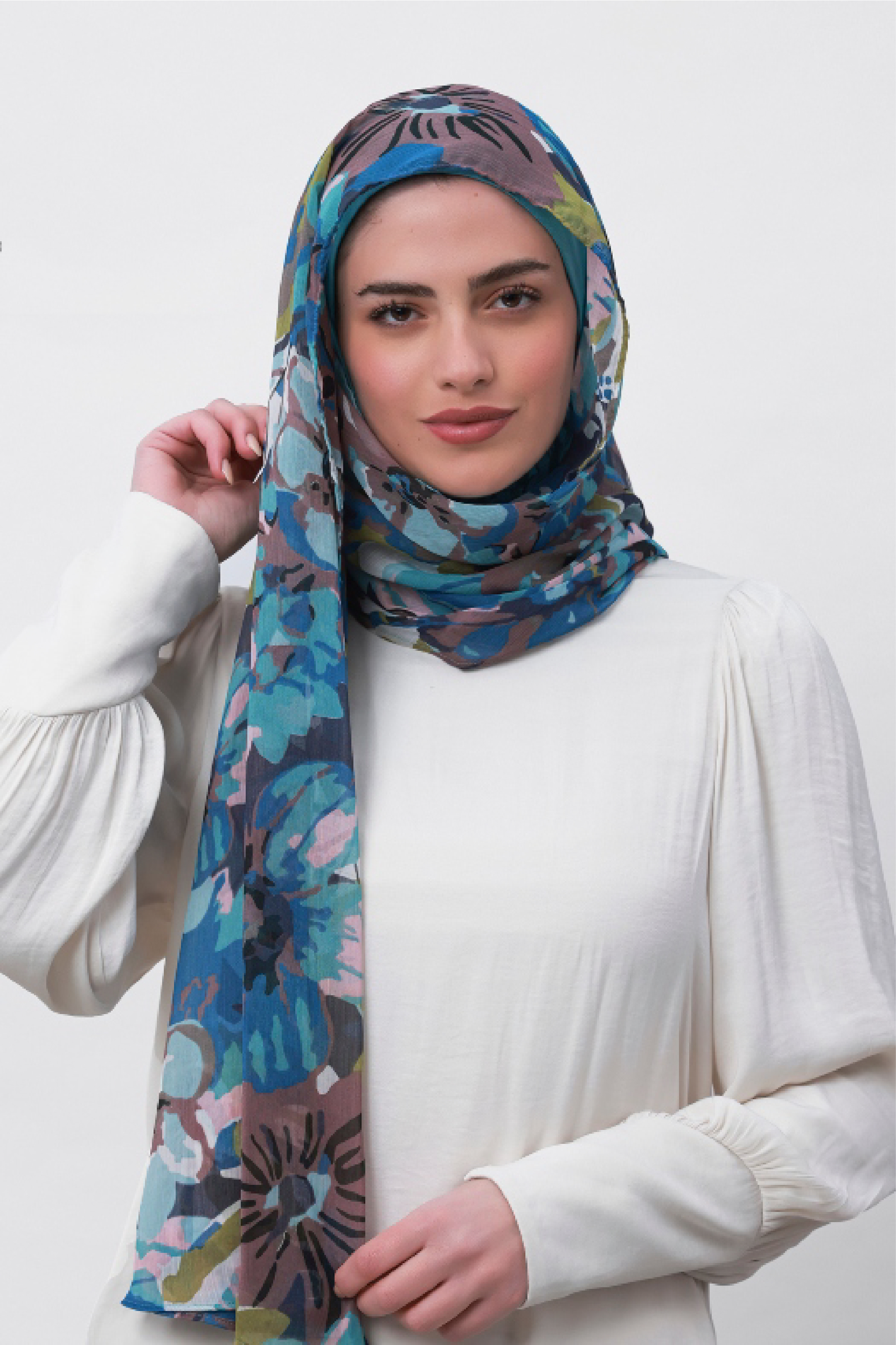 Faith - Printed Crinkled Chiffon