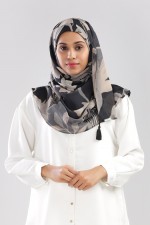 Lilia - Printed Plus Crinkled Chiffon