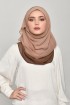 BeigeBrown - Plain Georgette