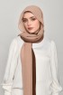 BeigeBrown - Plain Georgette