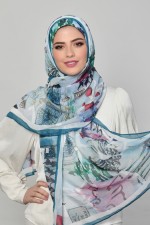 BEIRUT - Printed Crinkled Chiffon