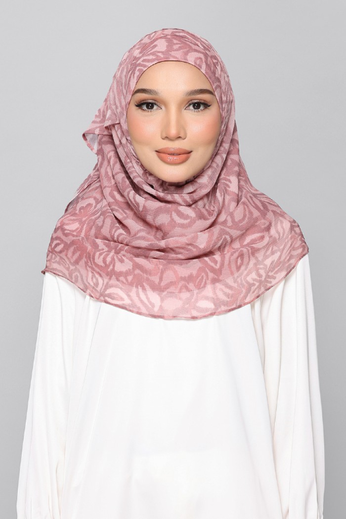 Blushwood - Printed Plus Crinkled Chiffon