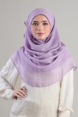 Lilac - Plain Crinkled Chiffon