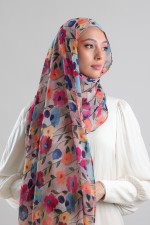 Eleganza - Printed Plus Crinkled Chiffon