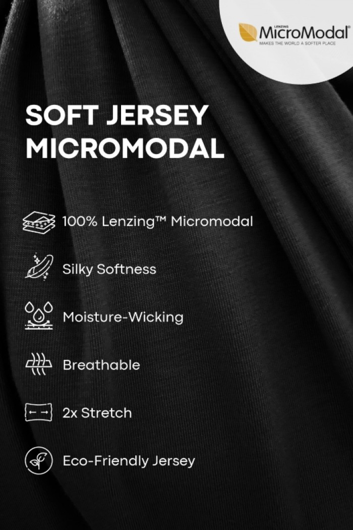 Milk Foam - Plain Micromodal Jersey