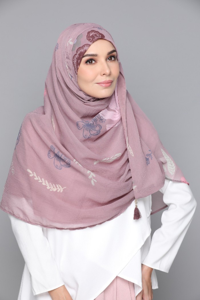 Kroj Mauve - Printed Smooth Chiffon