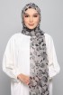 Lola Gray - Printed Plus Crinkled Chiffon