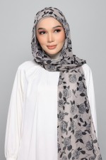 Lola Gray - Printed Plus Crinkled Chiffon