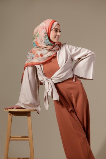 MARAKESH - Printed Crinkled Chiffon