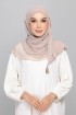 Mushroom - BASICS Plain Lite Chiffon