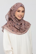 Najma - Printed Plus Crinkled Chiffon with Shimmer