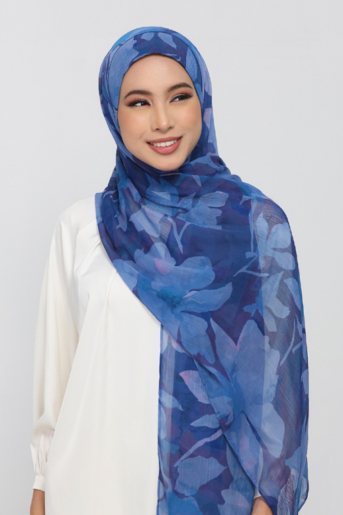 Tasneem - Printed Crinkled Chiffon