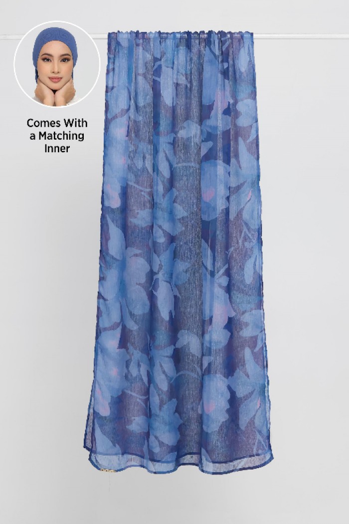 Tasneem - Printed Crinkled Chiffon