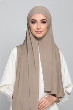 Truffle Latte - Plain Micromodal Jersey