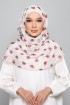 White Poppy - Printed Plus Crinkled Chiffon